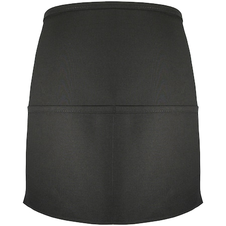 Deltaplus Waist Apron, Squared Bottom, F22, Black 18281